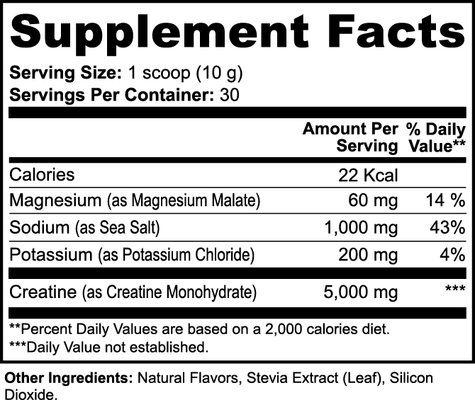 Creatine Hydration Powder