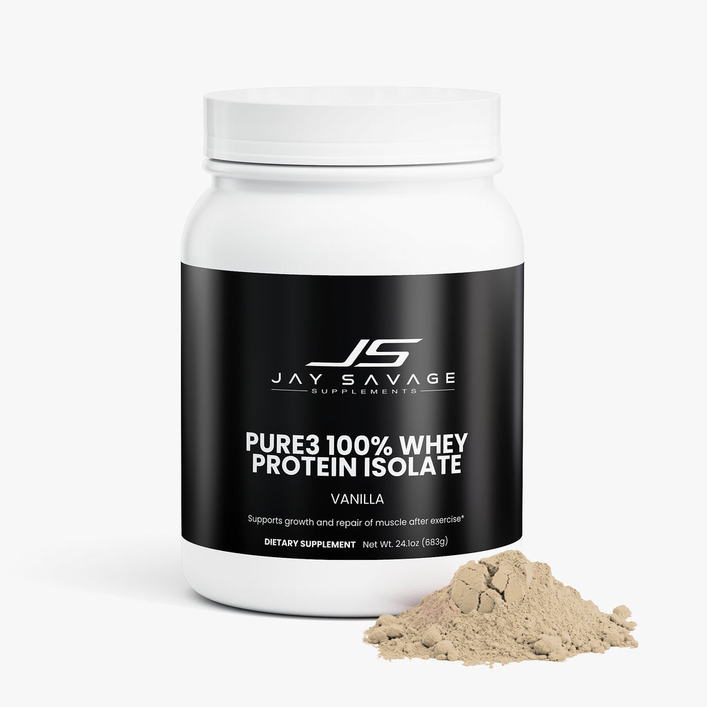 Pure3 100% Whey Protein Isolate (Vanilla)