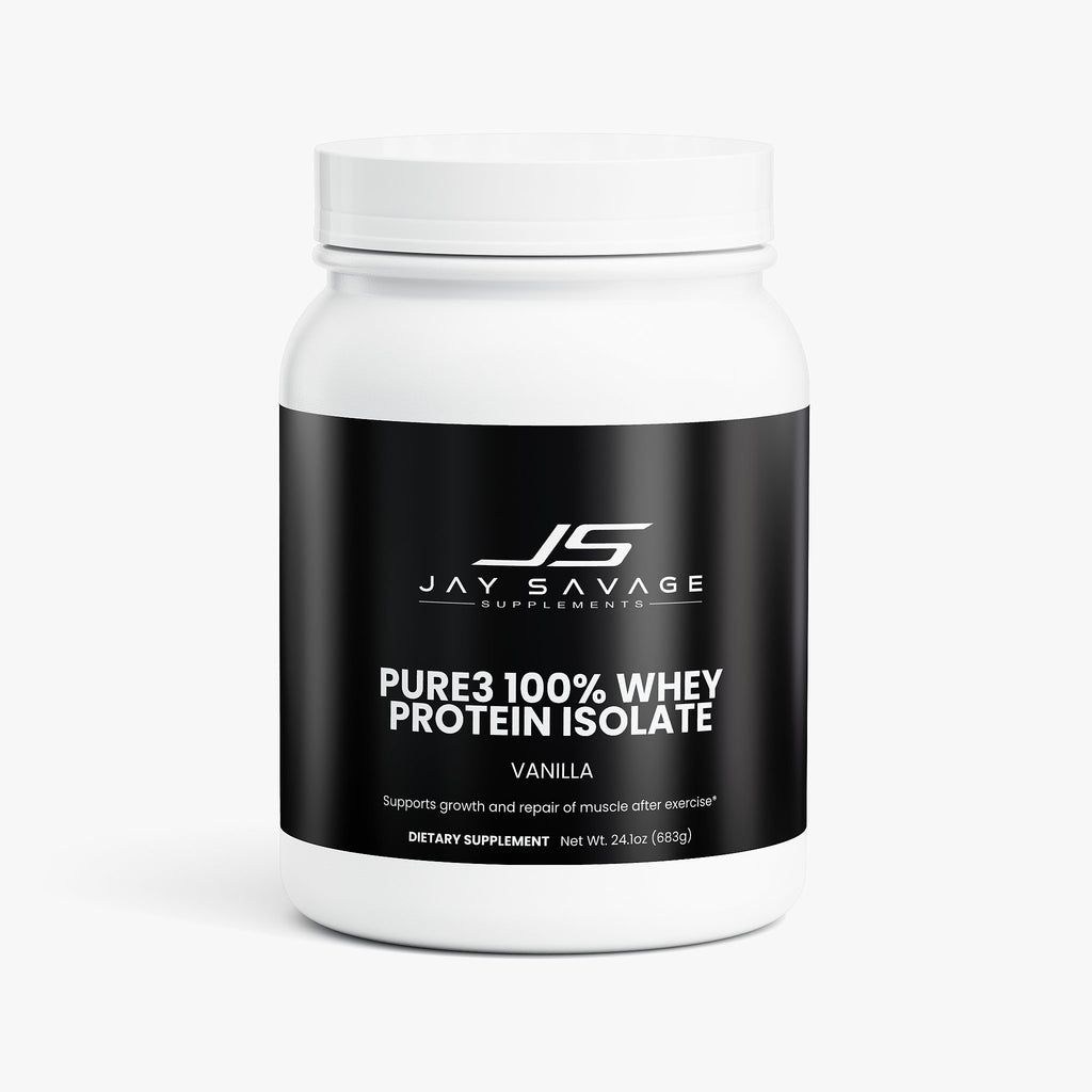Pure3 100% Whey Protein Isolate (Vanilla)