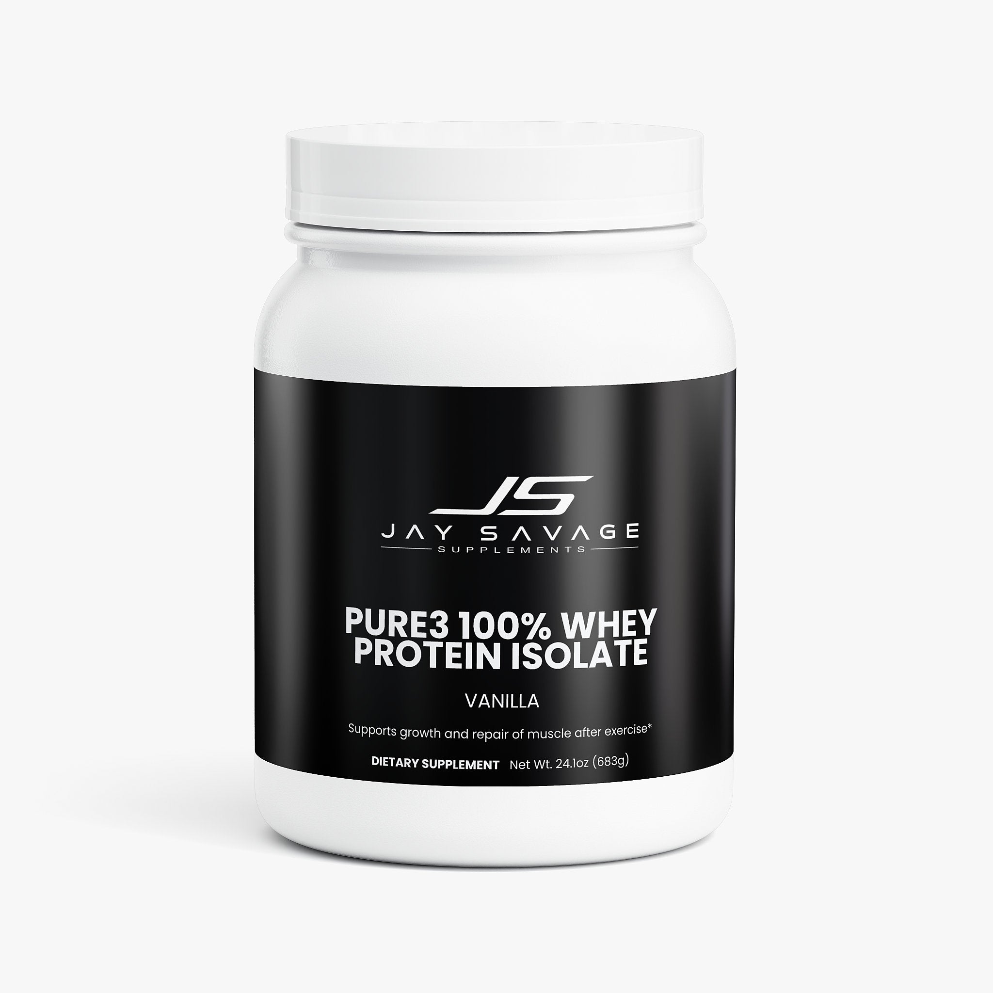 Pure3 100% Whey Protein Isolate (Vanilla)