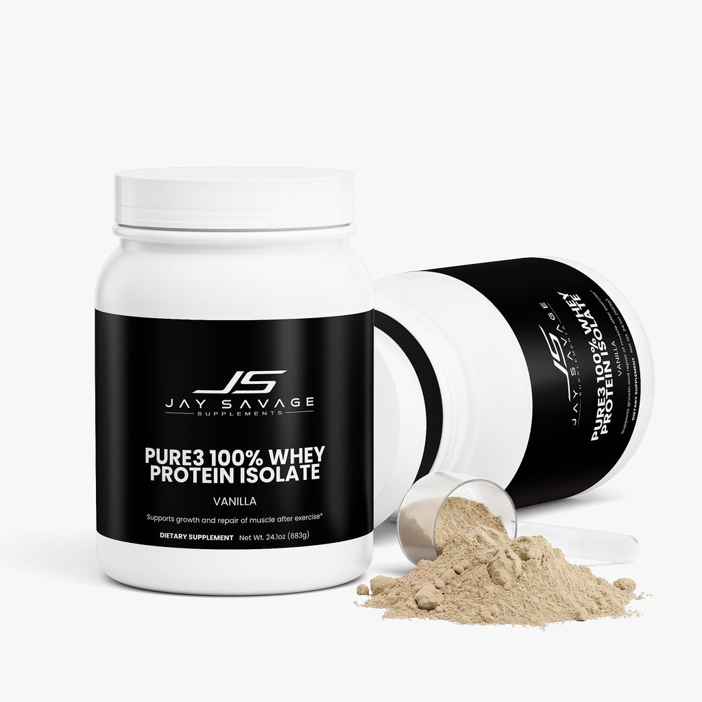 Pure3 100% Whey Protein Isolate (Vanilla)